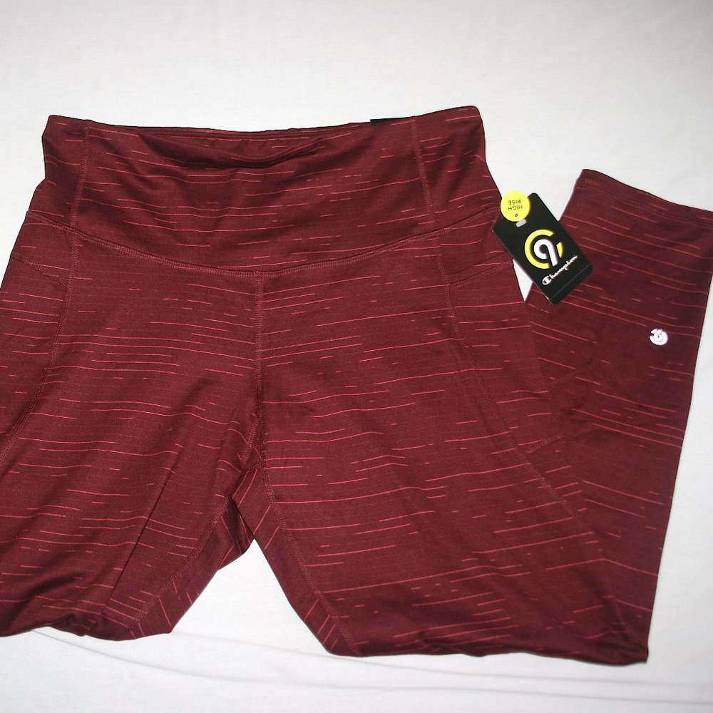 Champion 7/8 Legging Tights Studio Fit Pant Women XL NEW